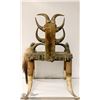 Image 3 : 1890 CREE MADE BISON HORN CHAIR ONION LAKE CREE