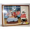 Image 1 : ORIGINAL DISNEY LADY AND THE TRAMP MOVIE POSTER