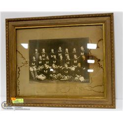 1905 RUGBY TEAM PICTURE MCGILL UNIVERSITY