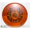Image 1 : VINTAGE WEST COAST HAIDA DESIGNED WALL PLATE WOOD