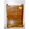 Image 1 : ANTIQUE DYE DISPLAY CABINET GENERAL STORE