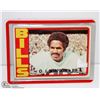Image 1 : 1972 OJ SIMPSON TOPPS NFL CARD