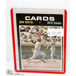 1970 OPEECHEE BASEBALL CARD JOE TORRE HOF