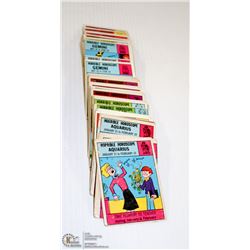 LARGE LIT OF 1972 HORRIBLE HOROSCOPE TRADING CARDS