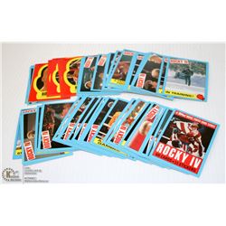 1980S ROCKY IV TRADING CARD SET