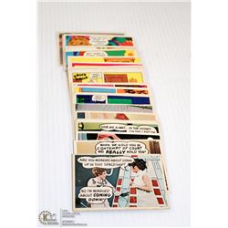 LOT OF 27 1960S LAUGH IN TRADING CARDS