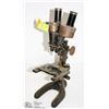 Image 1 : ANTIQUE BAUSCH AND LOMB OPTICAL MICROSCOPE