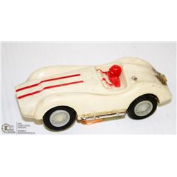 1960S 1:32 SLOT CAR RACER WHITE