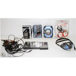 ASSORTED VINTAGE CASSETTE WALKMAN'S