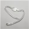 Image 2 : Silver 9.8G 8" Bracelet, Suggested Retail Value $240
