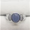 Image 1 : Silver Tanzanite Ring (~Size 8.75), Suggested Retail Value $200