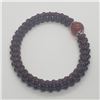 Image 2 : Silver Garnet Flexible Bracelet, Suggested Retail Value $120