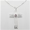 Image 1 : Silver Cz 18" Necklace, Suggested Retail Value $120