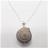 Image 2 : Silver Snail 18" Necklace, Suggested Retail Value $160