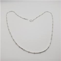 Silver 5.8G 16" Necklace, Suggested Retail Value $160