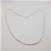 Image 1 : Silver 5.8G 16" Necklace, Suggested Retail Value $160