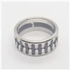 Image 1 : Silver 9.5G Coming With Random Size Ring (~Size 9,9.5,10,11), Suggested Retail Value $240