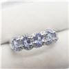 Image 2 : Silver Tanzanite(1.2ct) Ring (~Size 6.75), Suggested Retail Value $300