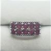 Image 1 : Silver Ruby(1.2 APRXct) Come With Random Size Ring (~Size 6,7,8,9), Suggested Retail Value $300