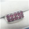 Image 2 : Silver Ruby(1.2 APRXct) Come With Random Size Ring (~Size 6,7,8,9), Suggested Retail Value $300