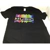 Image 1 : Adult medium Music t shirt