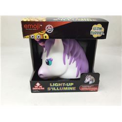 emoji light up glow buddies unicorn