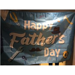 Happy fathers day banner