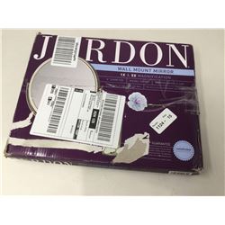 Jerdon wall mount mirror