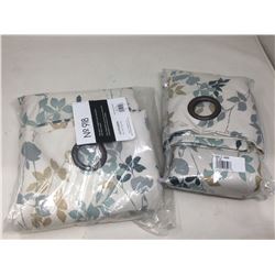 Lot of 2 NEW Harbour 85 inch curtain panels