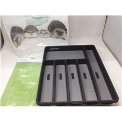 New Utensil drawer and drawer mat