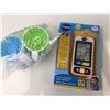 Image 2 : V Tech touch & swipe baby phone with sippy cups