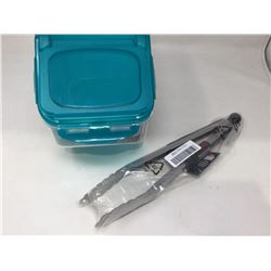 Starfritfood dispenser with tongs