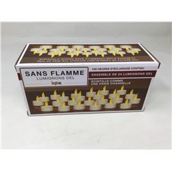 Lot of 2 x 12 count LED votive candles