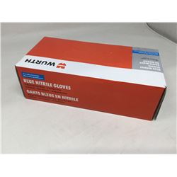 Wurth Nitrile blue XL gloves