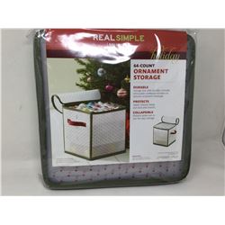 Real Simple 64 count ornament storage