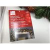 Image 2 : NEW Arctic Flurry LED pre lit Garland 9 ft