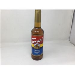 Torani Salted Caramel Syrup with pump 750ml