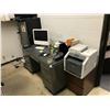Image 2 : CONTENTS OF SALES OFFICE, INCLUDING PRINTERS, TWO DESKS, DANBY BAR FRIDGE, MONITOR & CHAIR