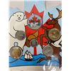 Image 2 : Royal Canadian Mint 2009 Everlasting Canadian Icons Coin Set With Colourized 50c Piece