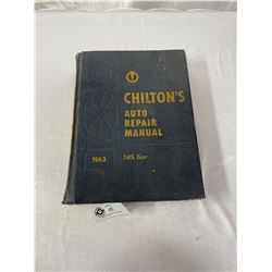 1963 Chilton's Auto Repair Manual