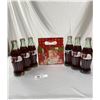 Image 2 : 6 Full 1994 Xmas Bottles, Santa, With Original Carrier