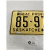 Image 2 : 1951 Saskatchewan License Plate, Excellent Shape