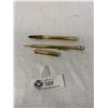 Image 1 : Vintage 1925 Whal Fountain Pen and Pencil Set. Nib 14k Marked Eversharp Made in USA