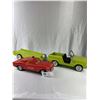 Image 1 : Vintage Nylnt, Bronco And Trailer With A Vintage Fire Chief Car
