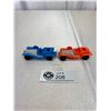 Image 2 : 2 Vintage Plastic Roadster Cars
