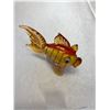 Image 2 : Murano Style Glass Goldfish, 3"