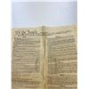 Image 2 : 1787 Reproduction Of The Constitution Of The USA, Rare