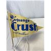 Image 2 : 1940's Orange Crush Flag, 11"