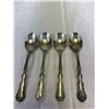 Image 2 : Set Of 4 Sterling Demitasse Spoons