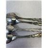 Image 3 : Set Of 4 Sterling Demitasse Spoons